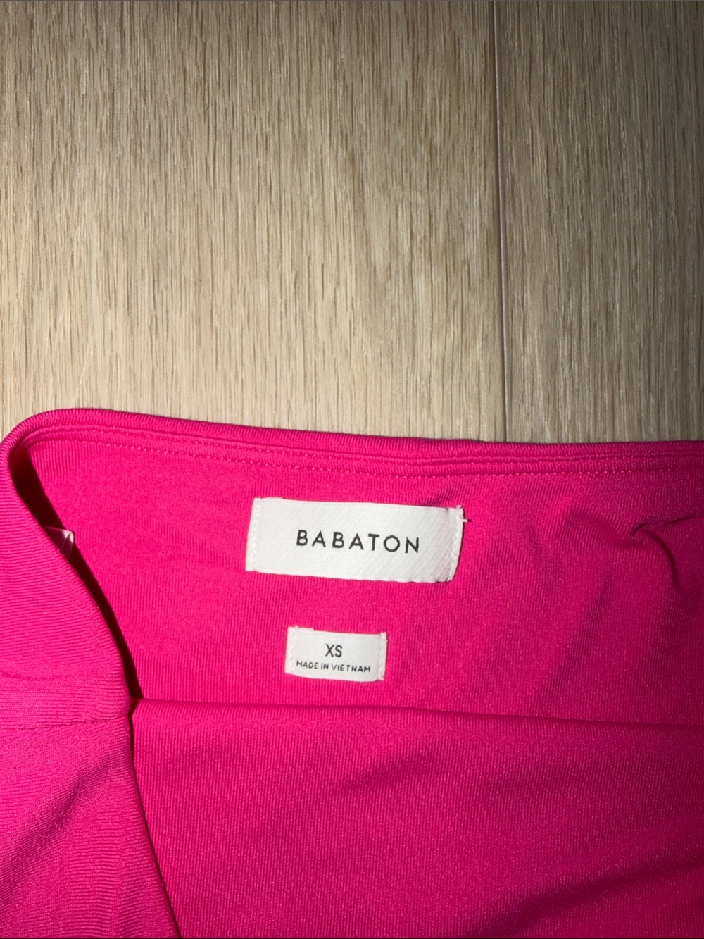 Babaton Hot Pink Stretch Tube Top - Picture 2 of 2